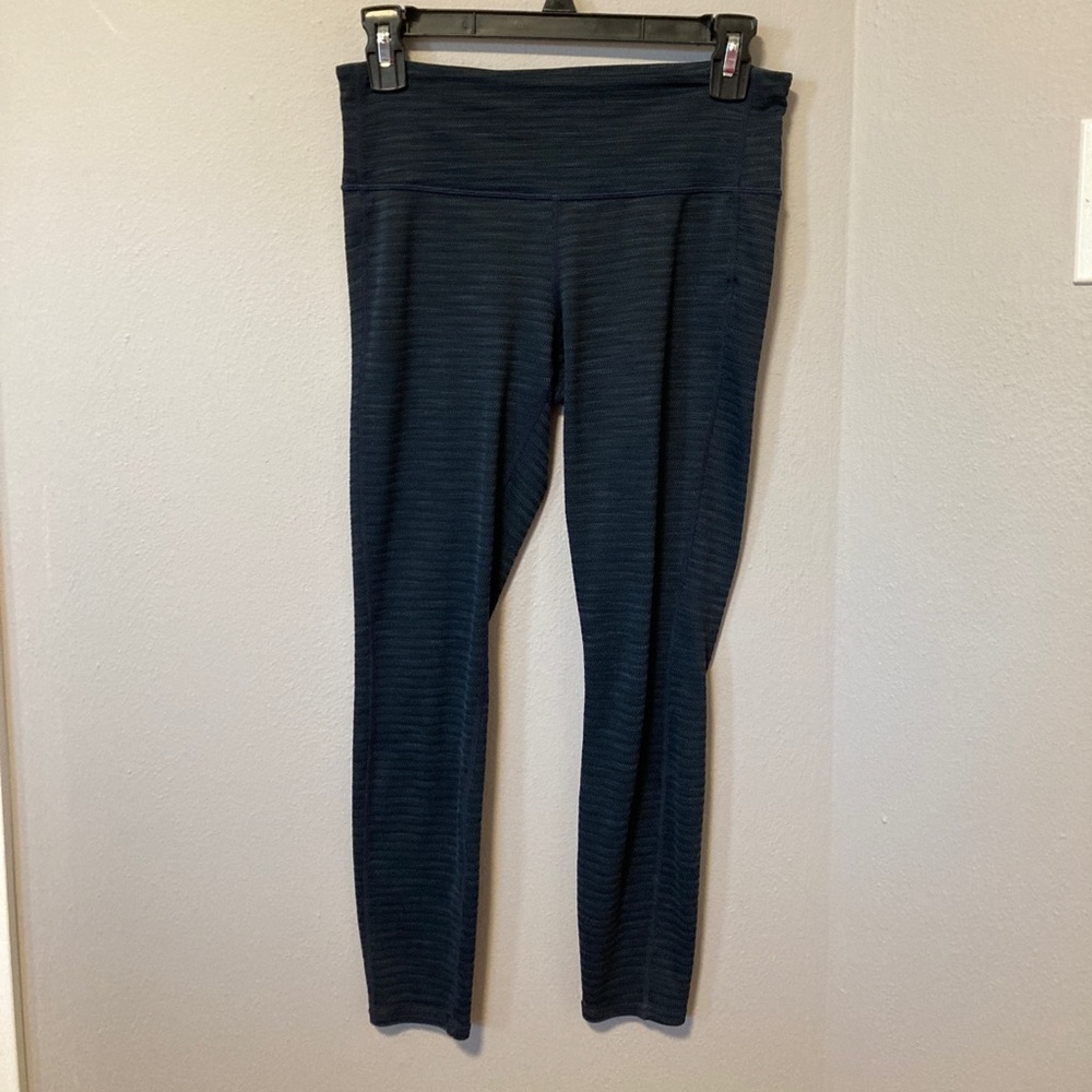Athleta Leggings - Navy Petite Small